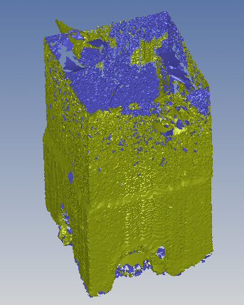 Mesh ottenuta dalla triangolazione